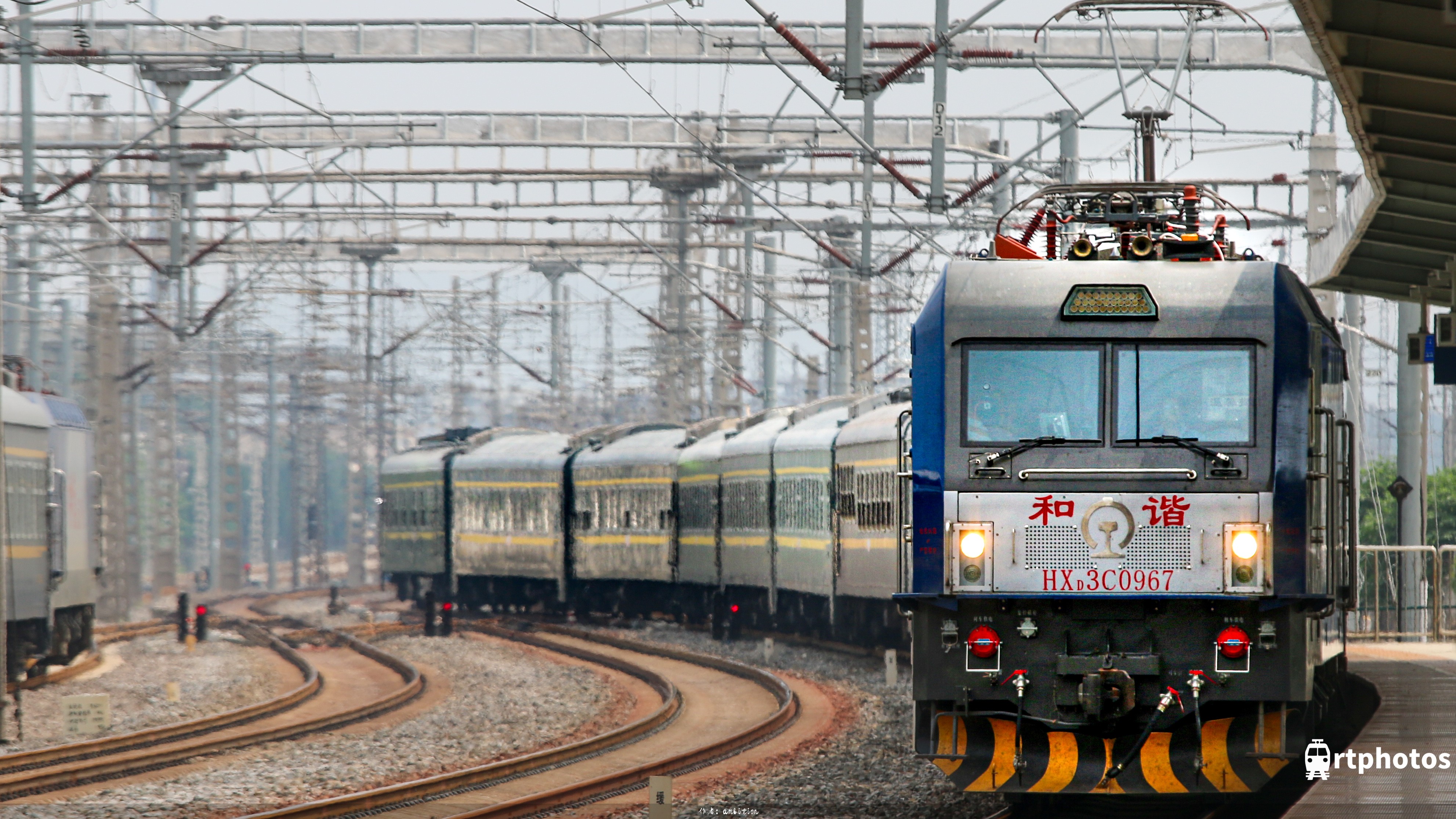 铁路摄影作品 - 低站台