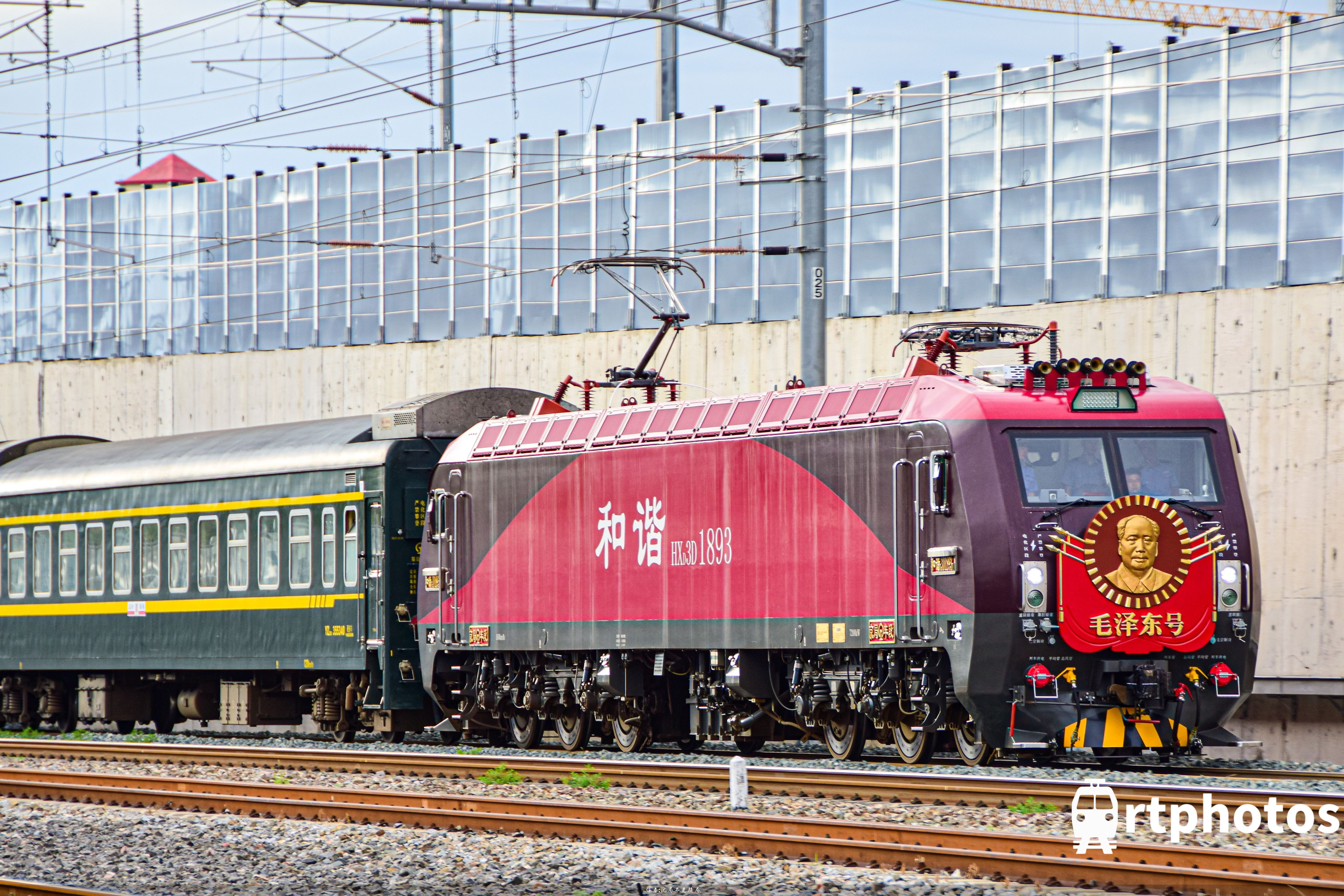 铁路摄影作品 - 清晨·毛泽东号