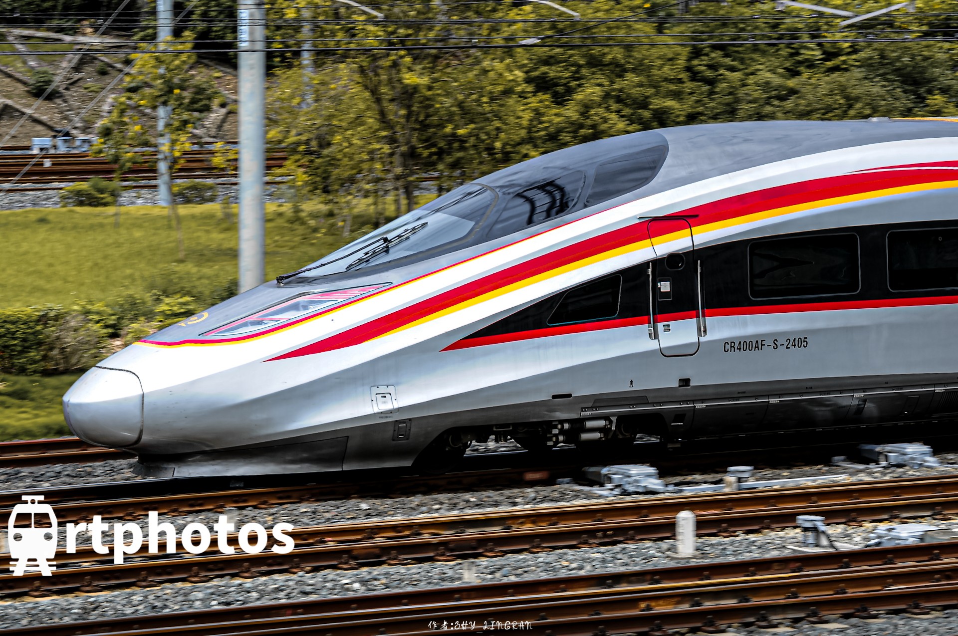 铁路摄影作品 - 疾驰