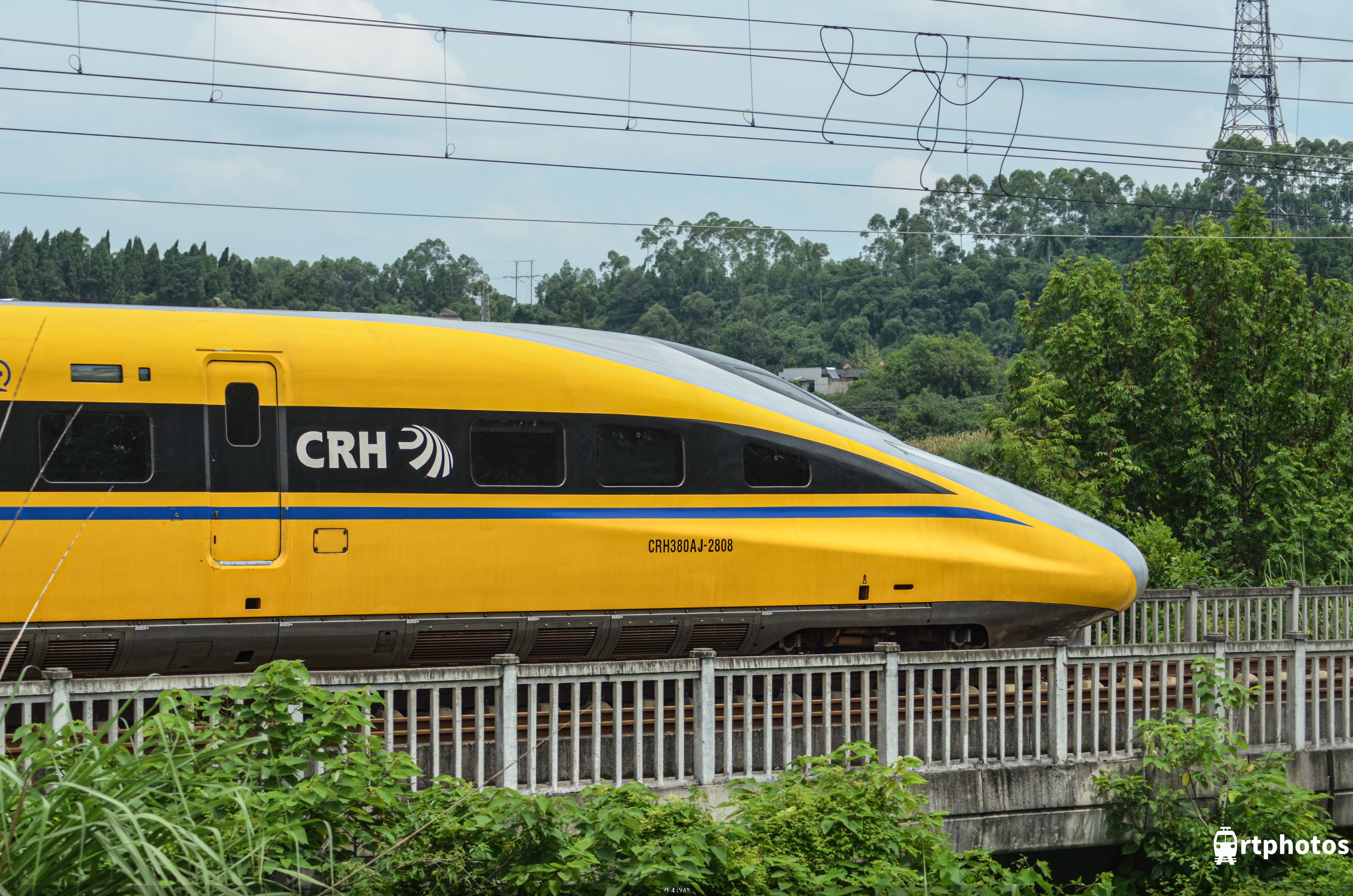 铁路摄影作品 - 高速综合检测列车