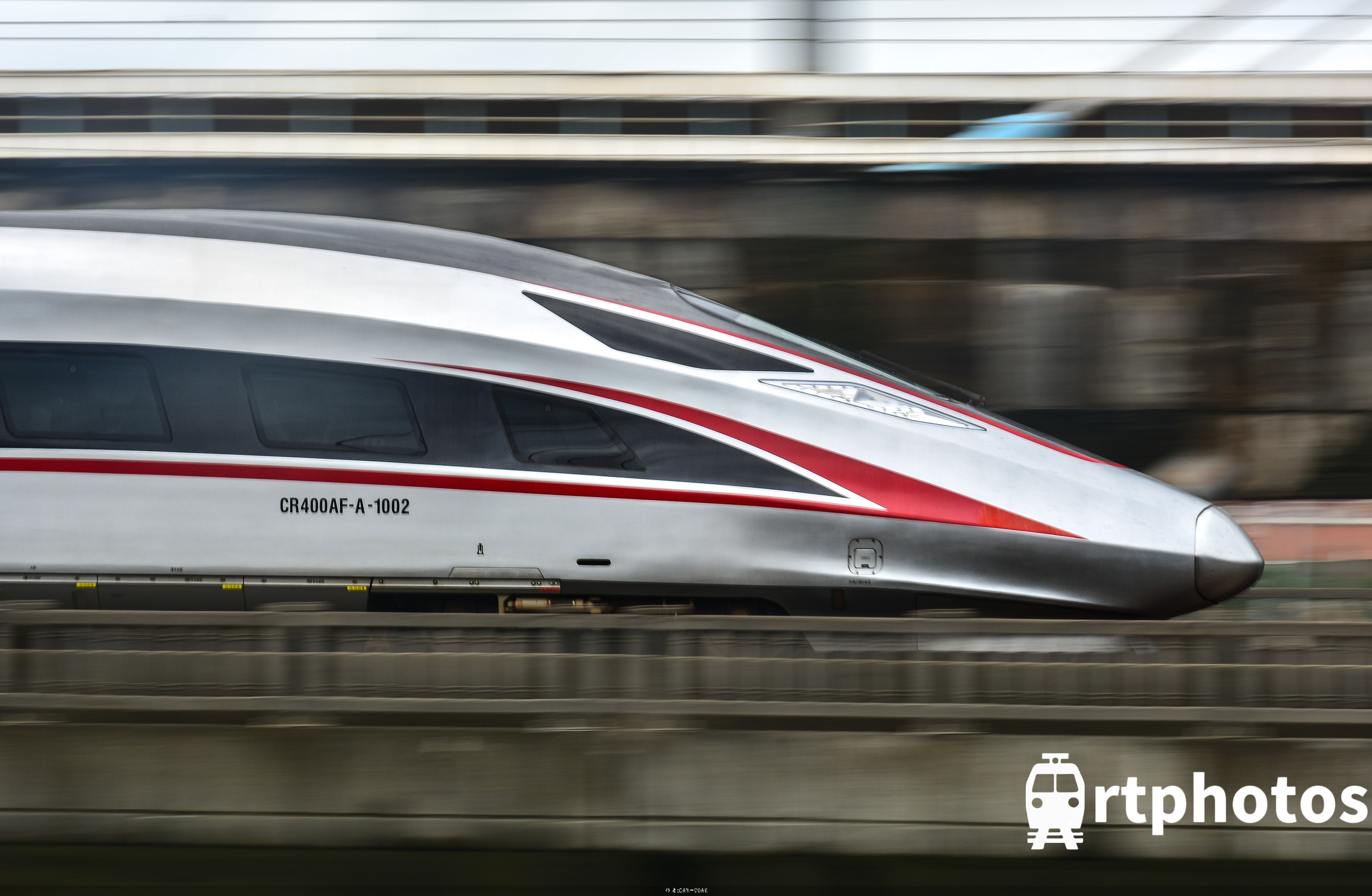 铁路摄影作品 - 京广铁路的复兴号