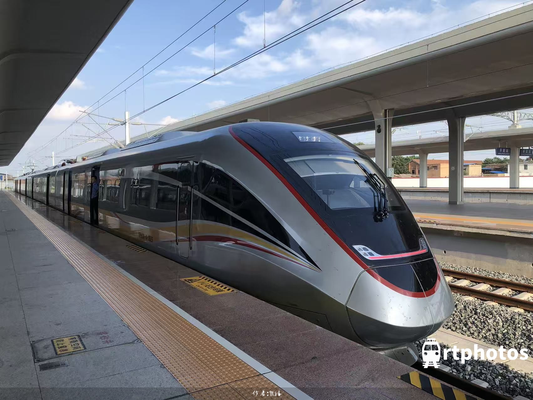 铁路摄影作品 - 郑开城际假百香果