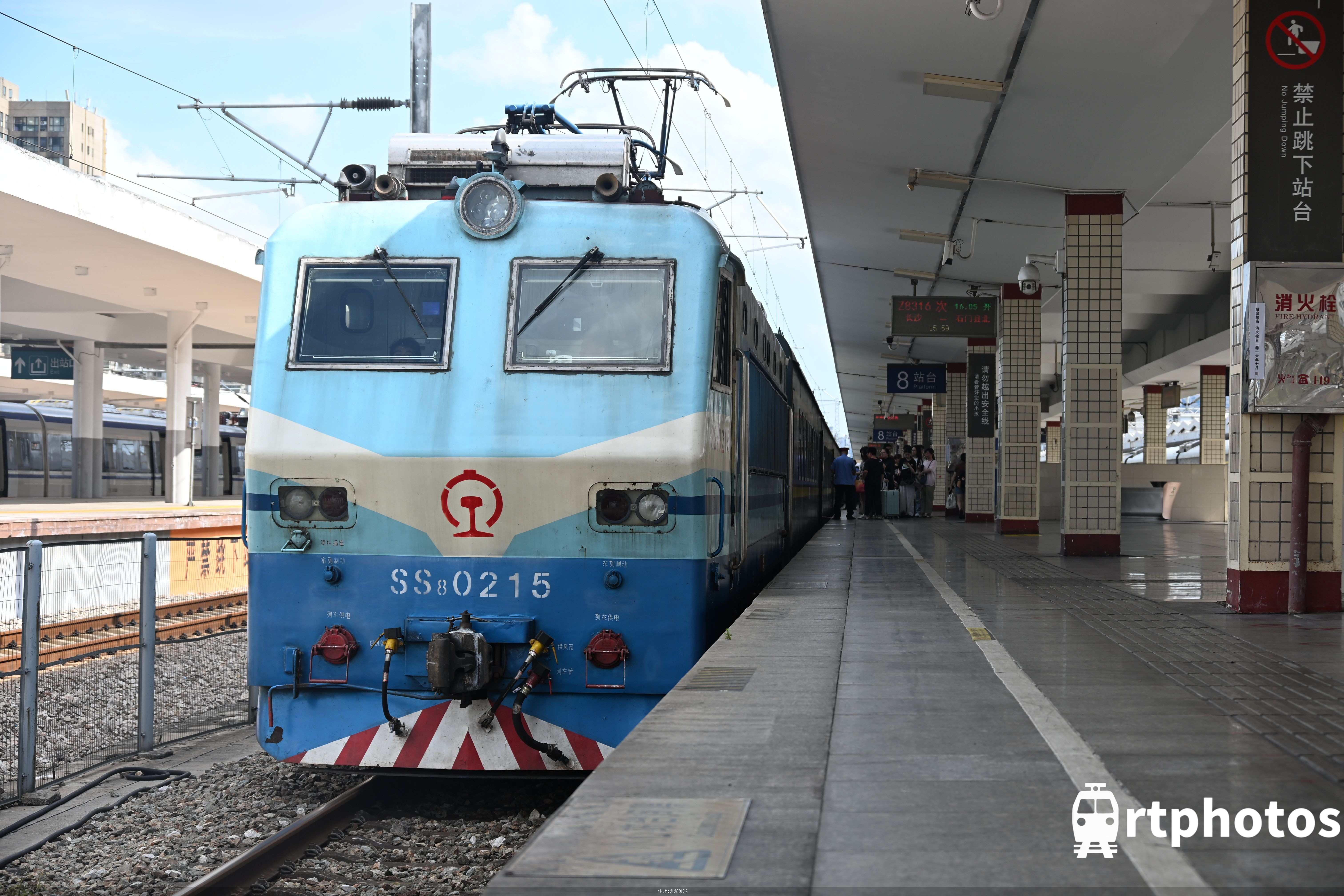 铁路摄影作品 - 送别末班