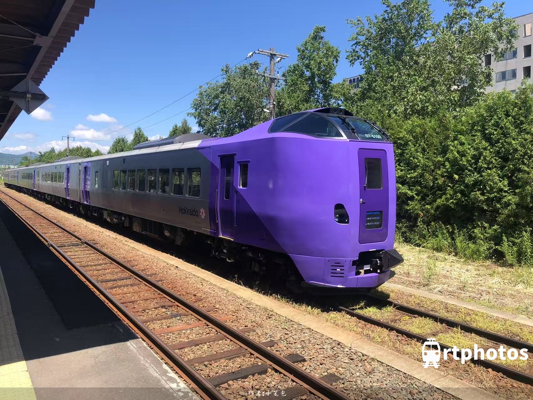 铁路摄影作品 - 薰衣草号