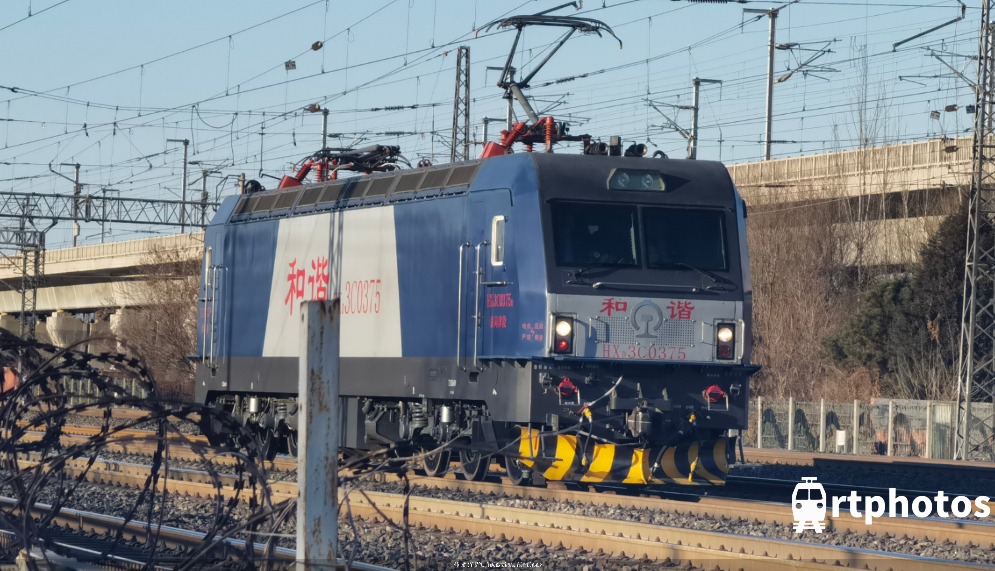 铁路摄影作品 - 和谐电3C