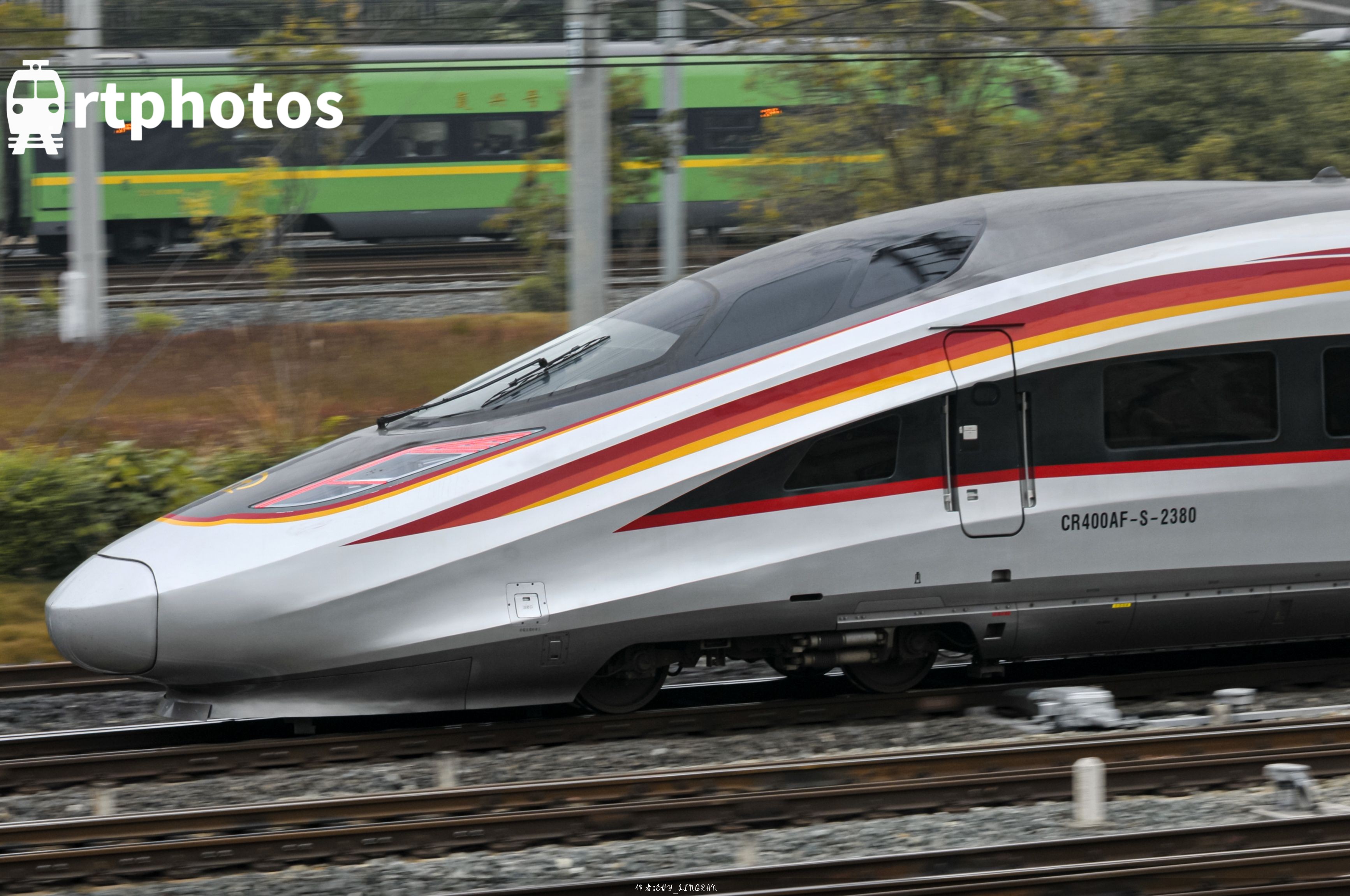 铁路摄影作品 - CR400AF-S-2380