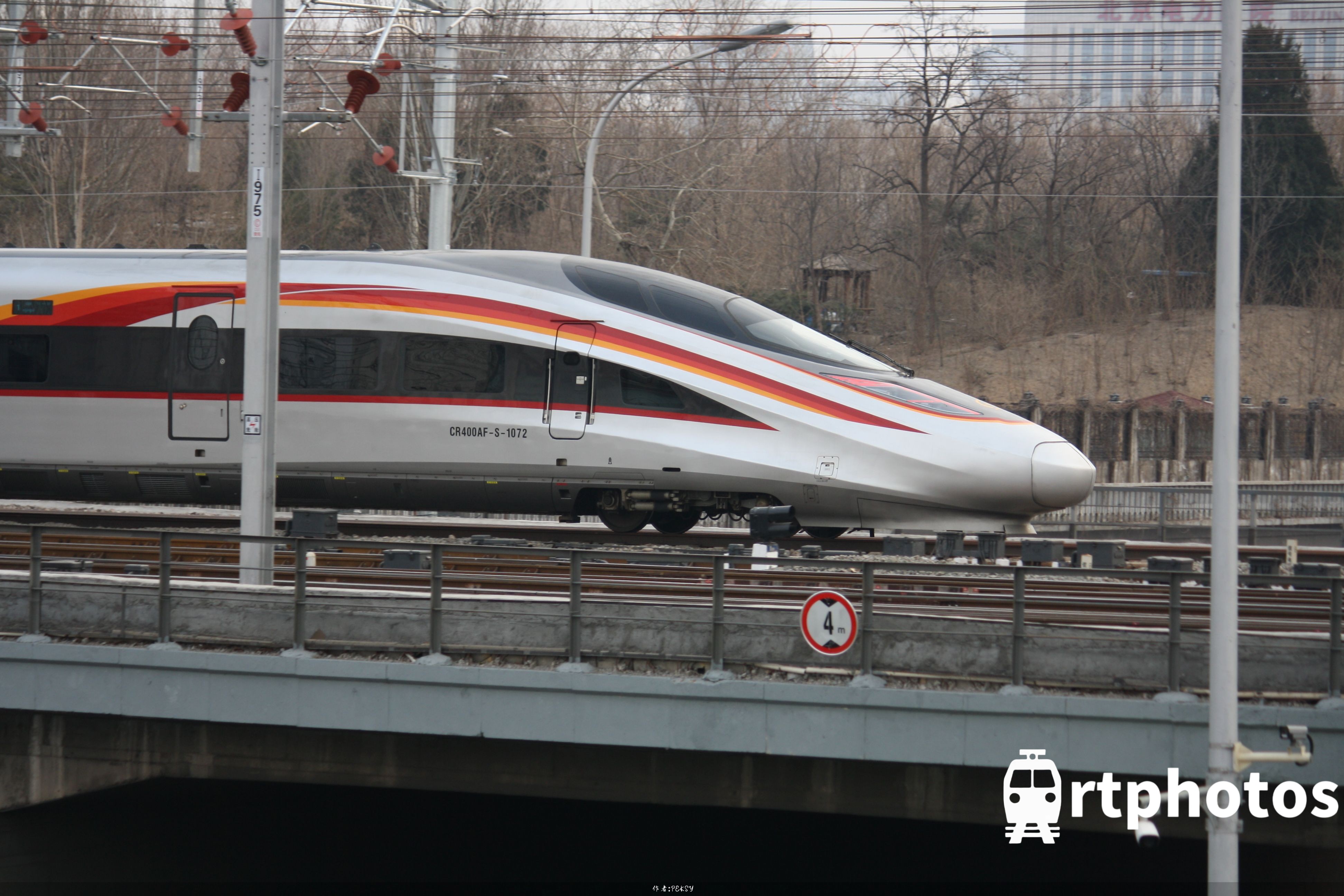 铁路摄影作品 - 调图前末班G88驶入北京西站